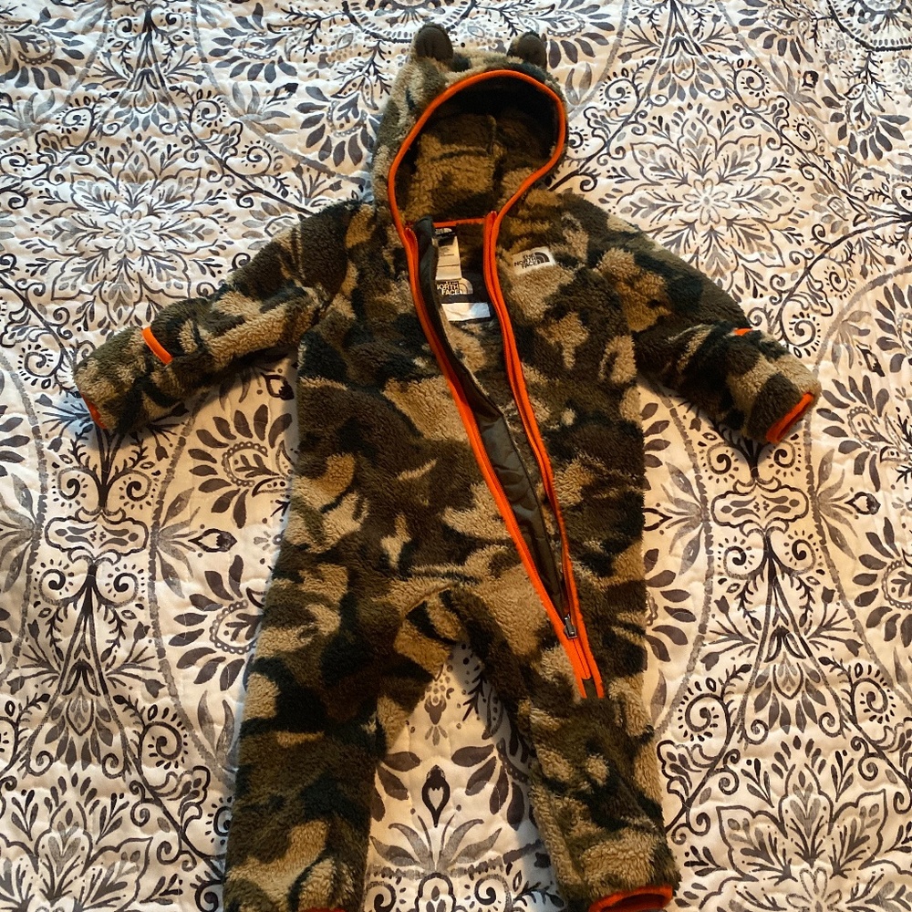 The North Face camo